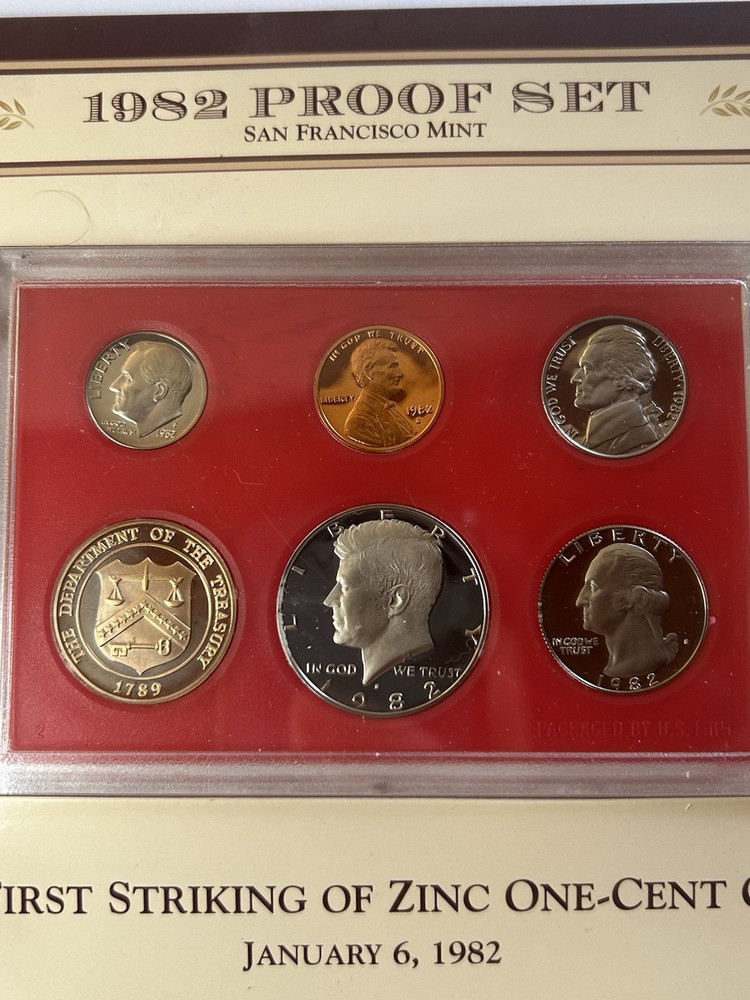 San Francisco Mint Proof Coins - Multiple Years