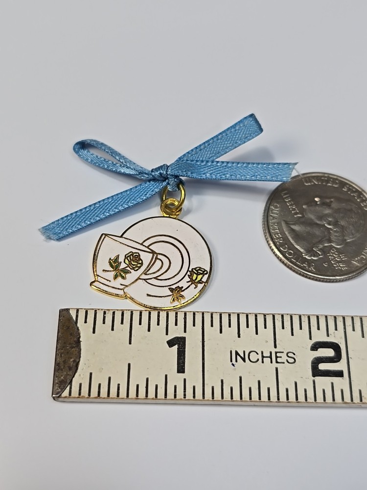 Cup & Saucer Tea Cup Ornament Charm