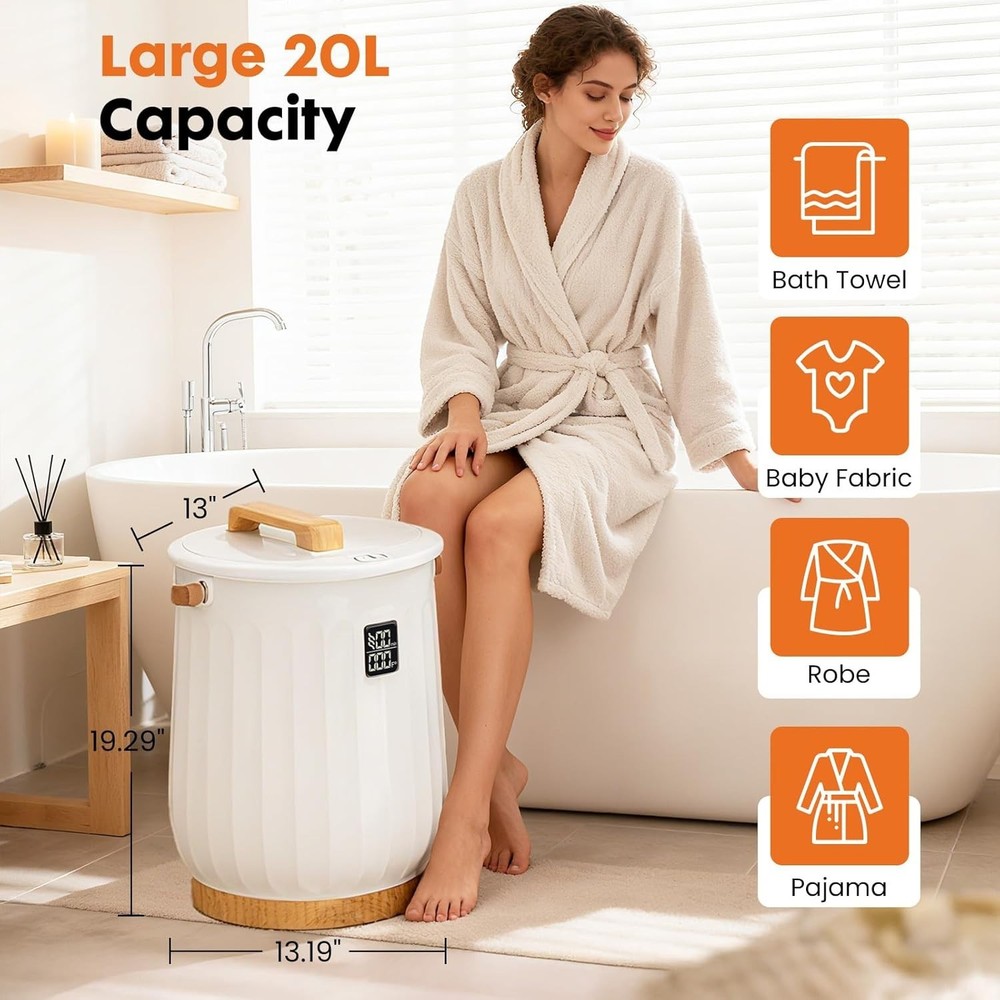 Bathroom Bucket-style Towel Warmer