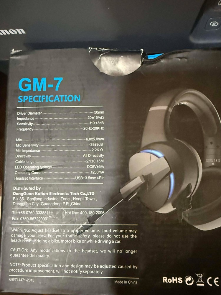 Beexcellent Pro Gaming Headset GM-7