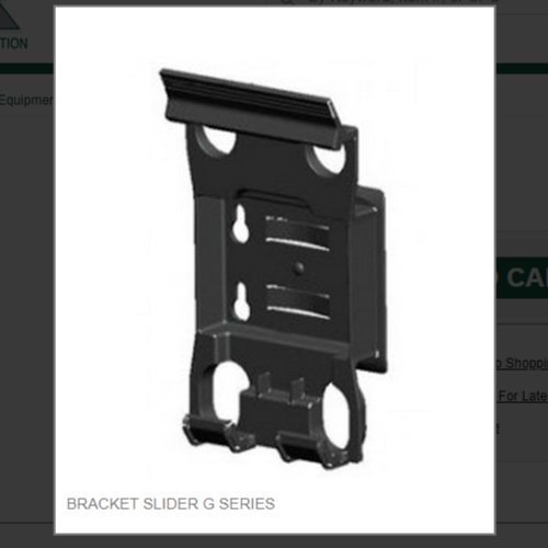 BRACKET SLIDER 5000 SERIES, # 20272-002B
