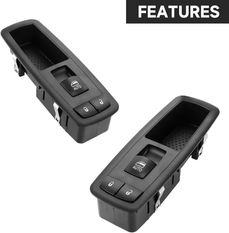 Front Right Passenger Side Master Power Window Switch - Compatible for Dodge Dur