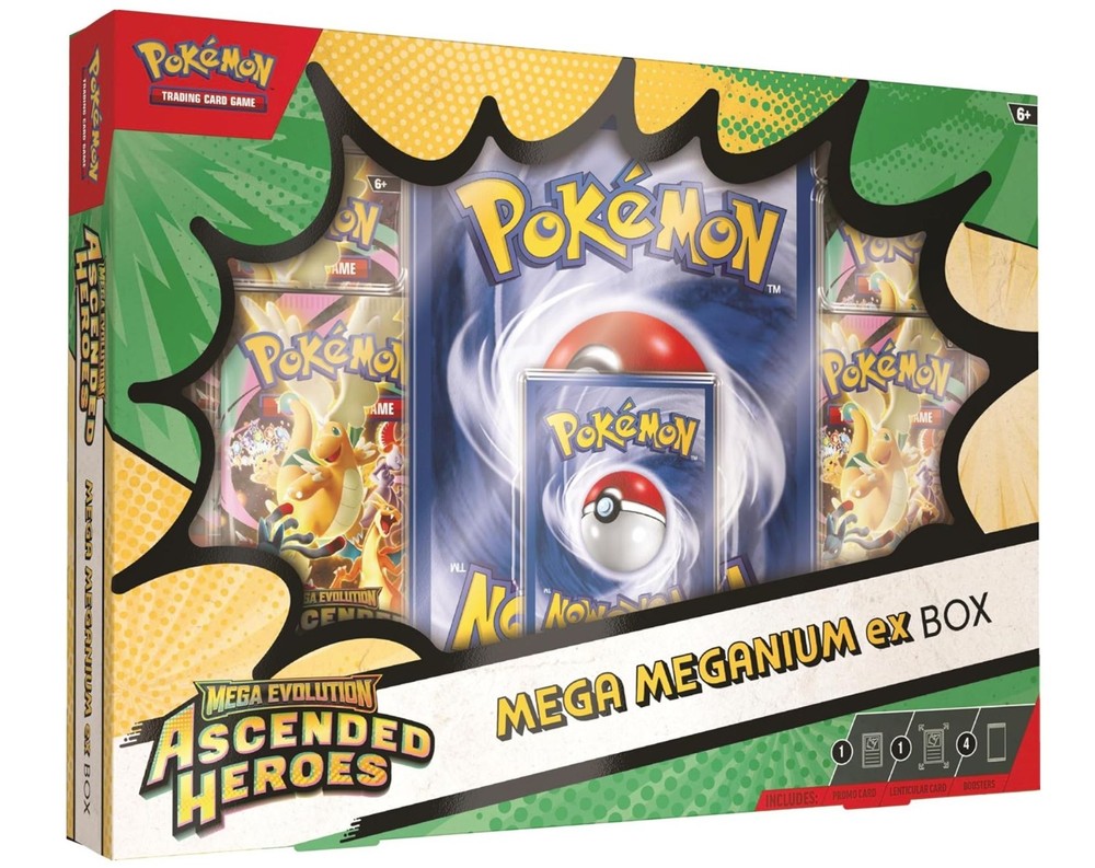 Pokémon Mega Evolution Ascended Heroes Mega ex Box  - 1 RANDOM BOX - PRESALE