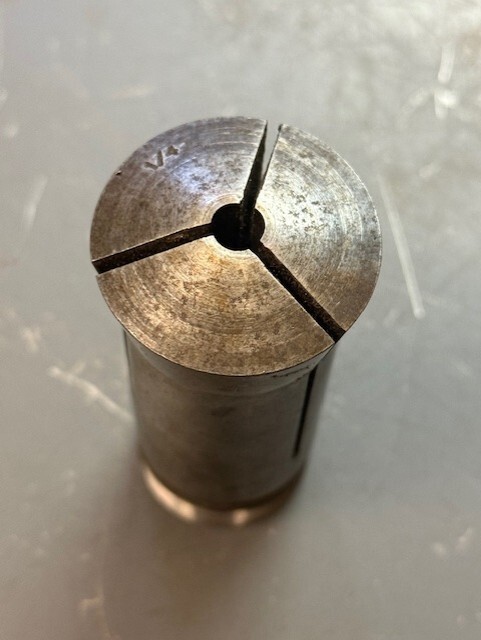1/4" Round 5C Collet w/Internal Threads