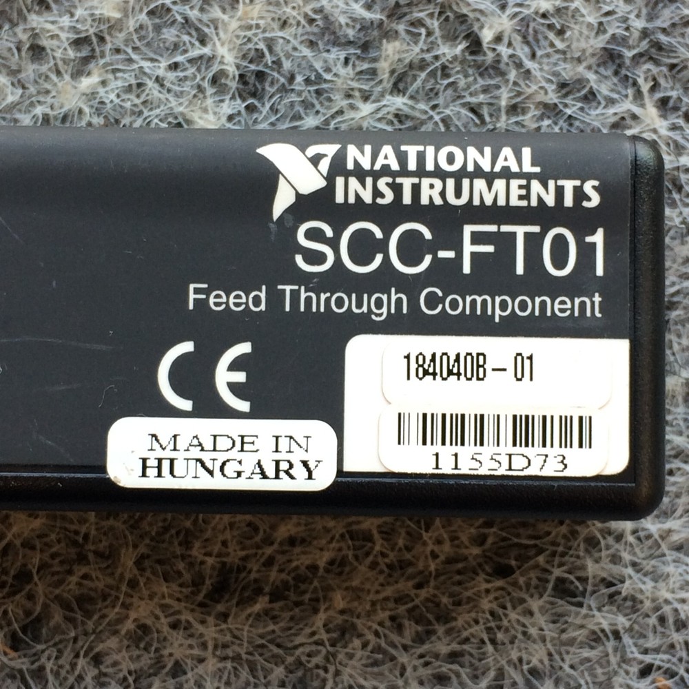 National Instruments NI SCC-FT01 Feed Through Component 184040B-01