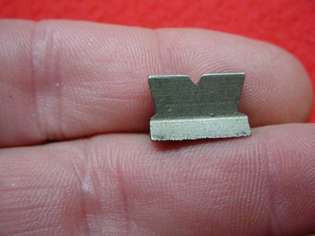 Traditional- Rear Sight- Muzzleloader .350" Dovetail- Grey Color- Nice !! (A)