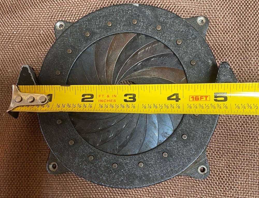 Ultra Large Iris Diaphragm for Mounting Large Format Lenses