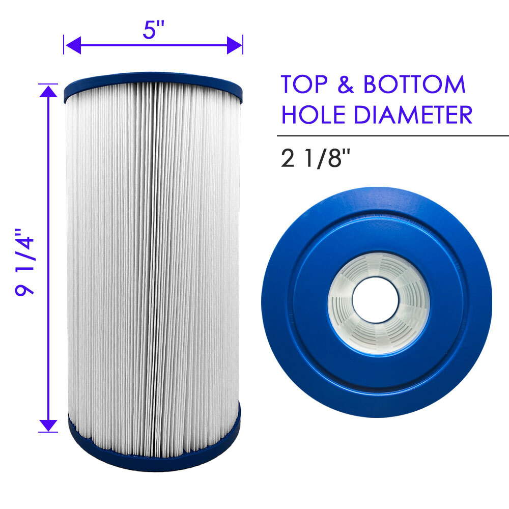 ClurTech Spa Filter 2 pack for Pentair Rainbow Dynamic Series IV Waterway C-4335