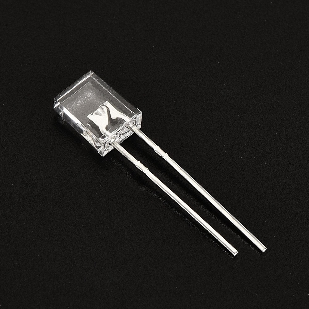 150Pcs 2x5x7mm Light Diode Rectangular Bright Clear LED Lamp Bulb Blue