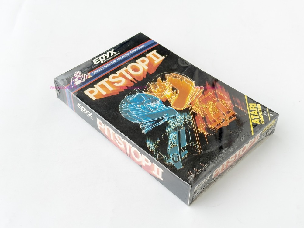 Pitstop II - Epyx - 1984 / Atari 8-Bit - Sealed