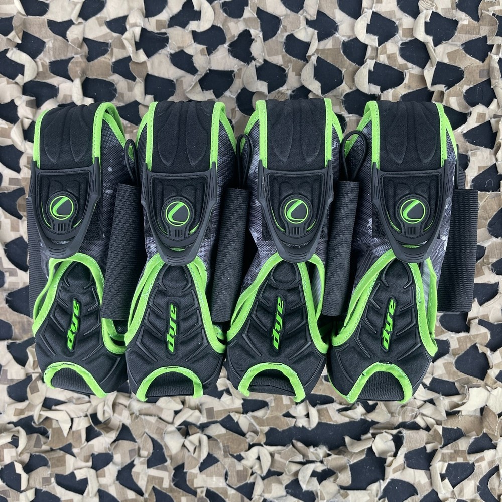 NEW DYE Assault Pack Harness 4+5 - Lime DyeCam