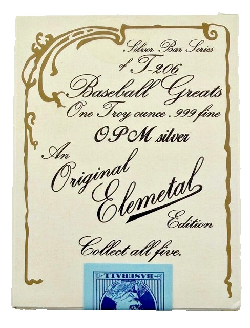 An Original Elemental Baseball Greats 1 Oz Silver 💥Unopened Box💥!