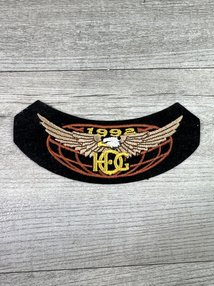 1992 HOG Membership Patch HARLEY DAVIDSON OWNERS GROUP