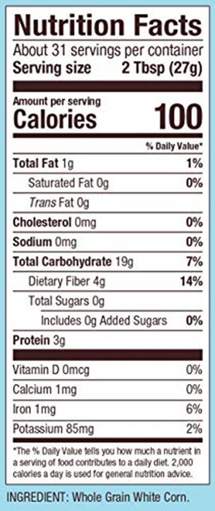 Bob's Red Mill White Popcorn, 30oz (Pack of 4) - Non Assorted Styles , Sizes
