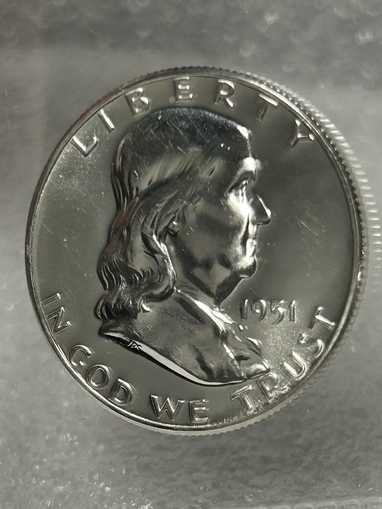 1951 Proof Silver Franklin 50¢ SF