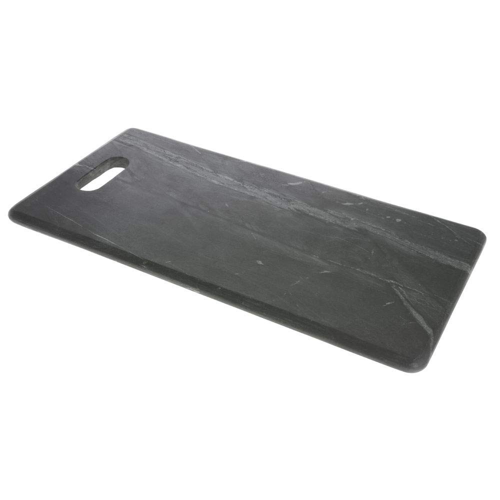 Marble Serving Board Black - 18"L x 9"W x 1/2"H