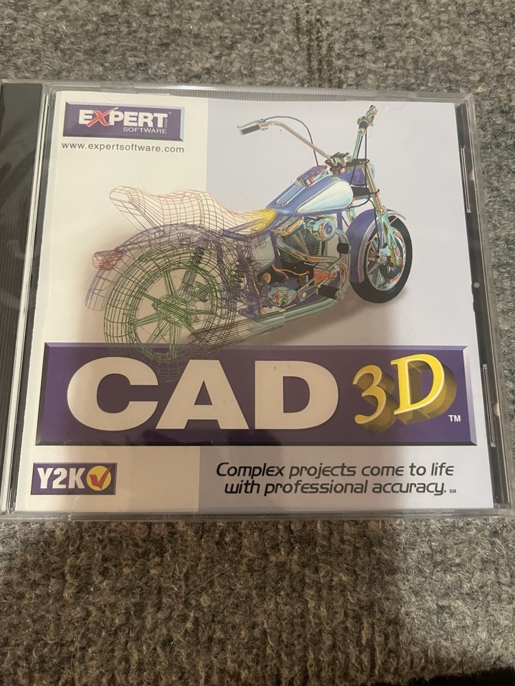 1999 Expert CAD 3D Microsoft Windows New CD ROM