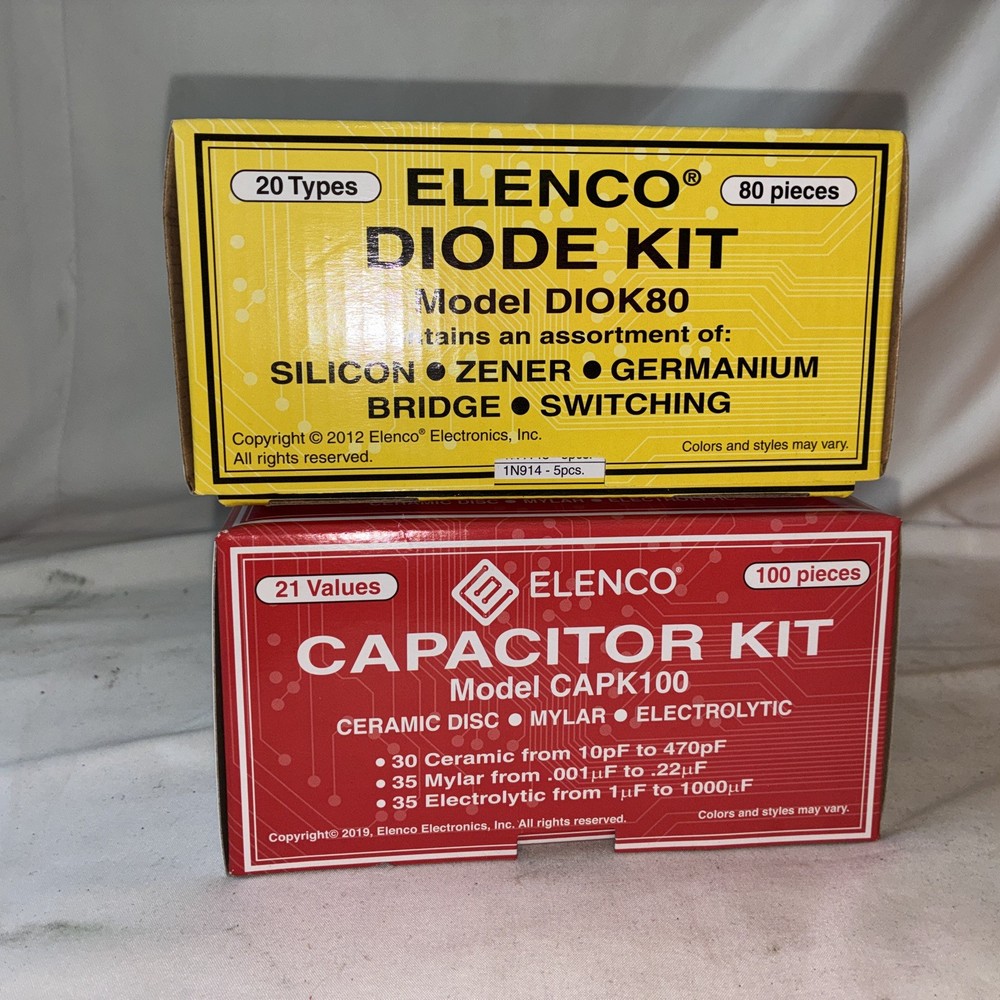ELENCO DIODE KIT/COMPACITOR LOT