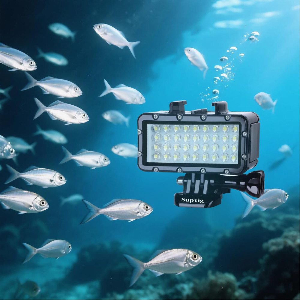 Diving Light High Power Dimmable Waterproof LED Video Light Fill Night Light Div
