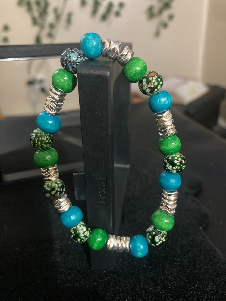 handmade beaded bracelet
