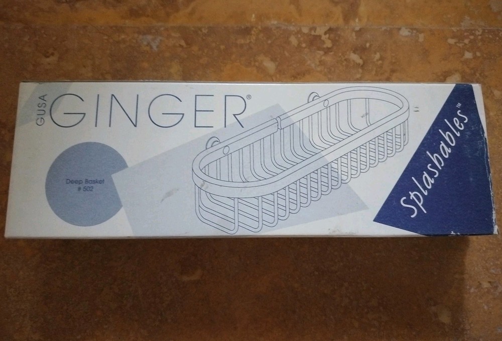 Ginger 502-26 Splashables 11" Deep Basket Polished Chrome