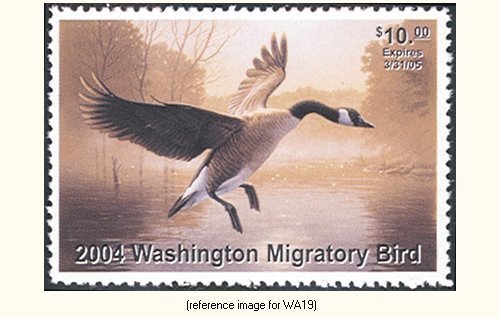 D2K Washington Duck Stamp 2004 $10.00