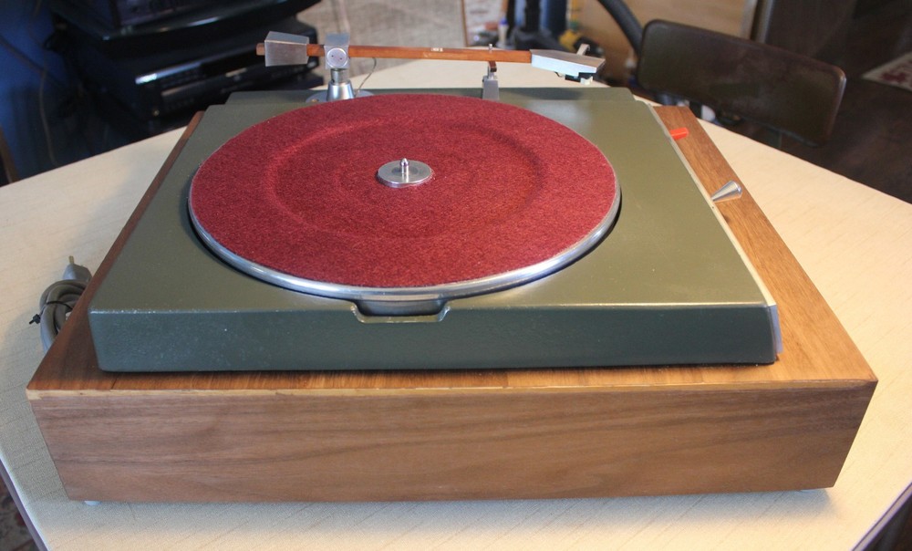 Gates CB1200 Broadcasting Turntable Micro Trak 303 Professional Arm Excellent