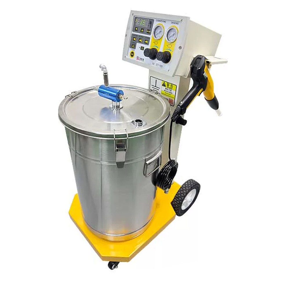 Electrostatic Powder Coating Machine Spray Spraying Gun Paint System 110V/220V