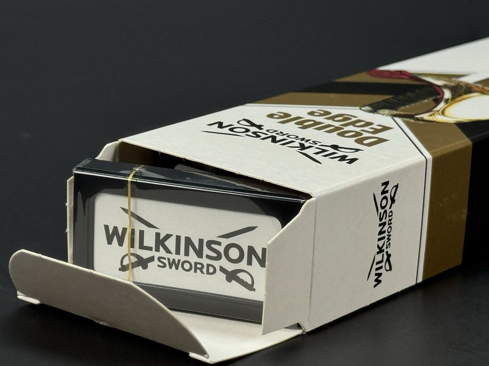 100 Wilkinson Sword double edge razor blades