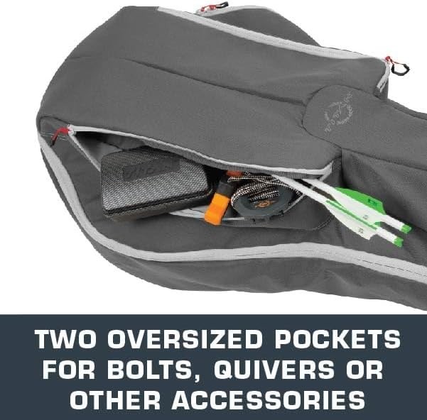 Crossbow Case Soft-Shell Oversized Pockets Padded Backpack Hunting Range