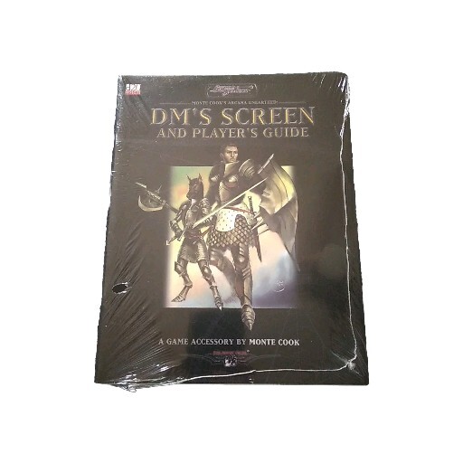 DMs Screen and Players Guide (Arcana Unearthed Game Accessory) - NEW SEALED