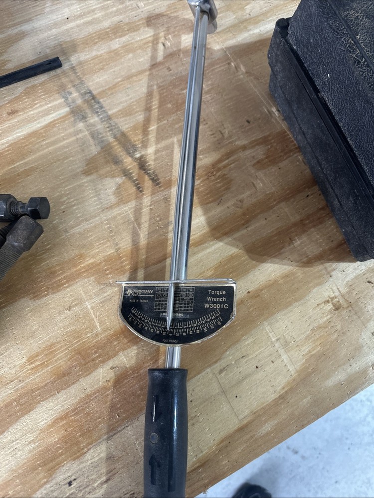 Performance Tool 1/2" Drive Beam Style Torque Wrench (W3001C)