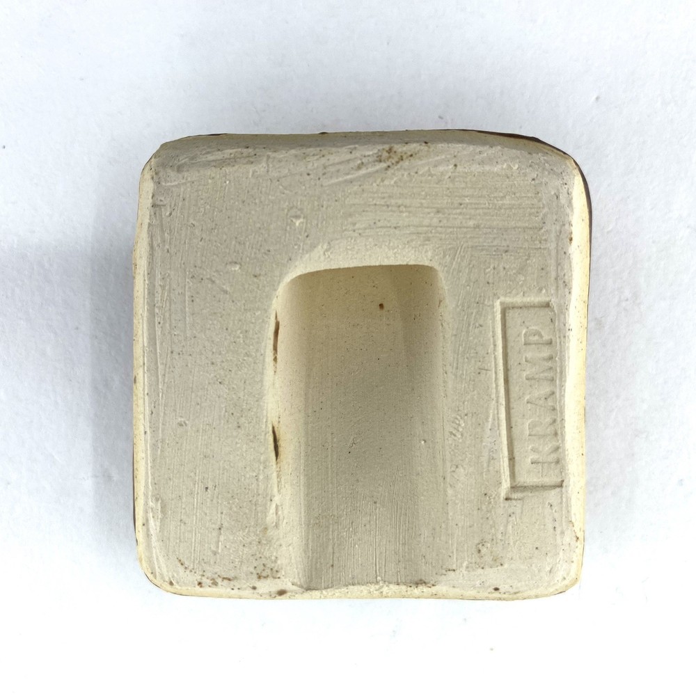 Round Ring 2x2" Ceramic Art Tile by Gretchen Kramp