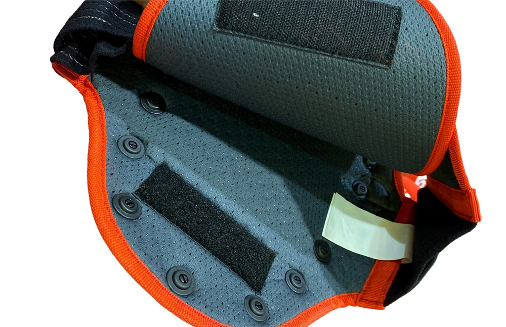 Carrera Ski Protection Back Black/White Small