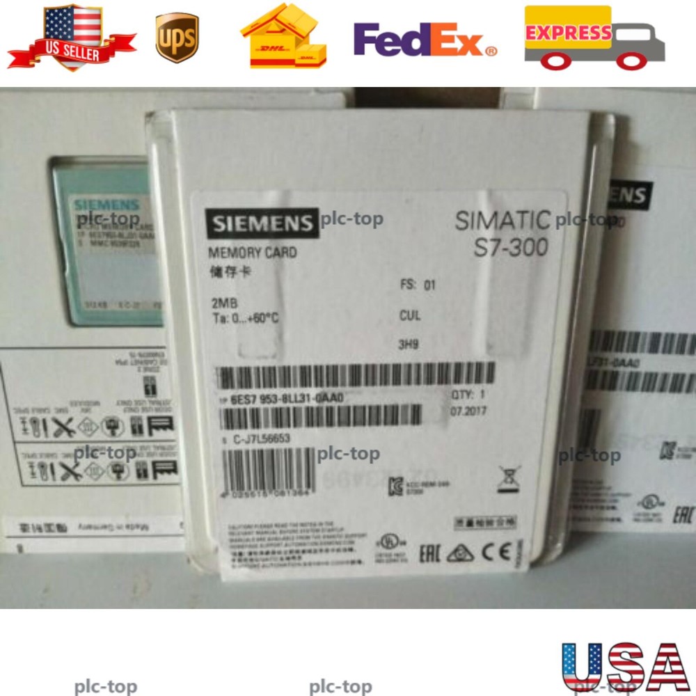 New Siemens 6ES7953-8LL31-0AA0 6ES7 953-8LL31-0AA0 SIMATIC S7, Micro Memory Card