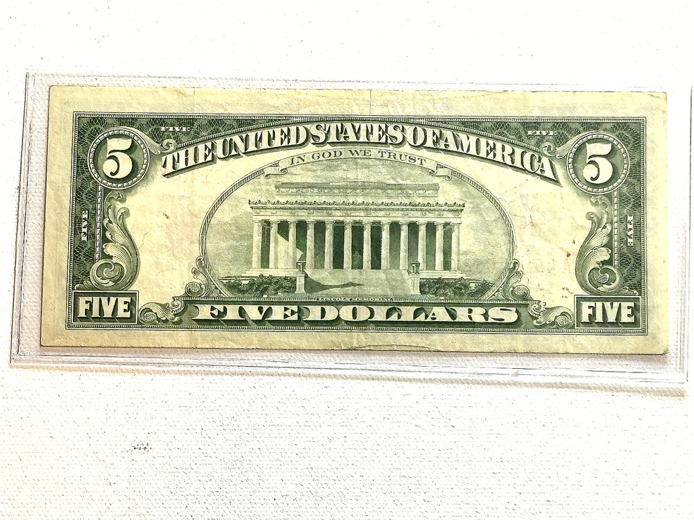 Tender Note's $5.00 Silver-Certificate star-note / Red note's / $2.00 Red-Seal