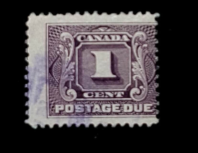 1906 Canada First Postage Due Stamp J1! 1c