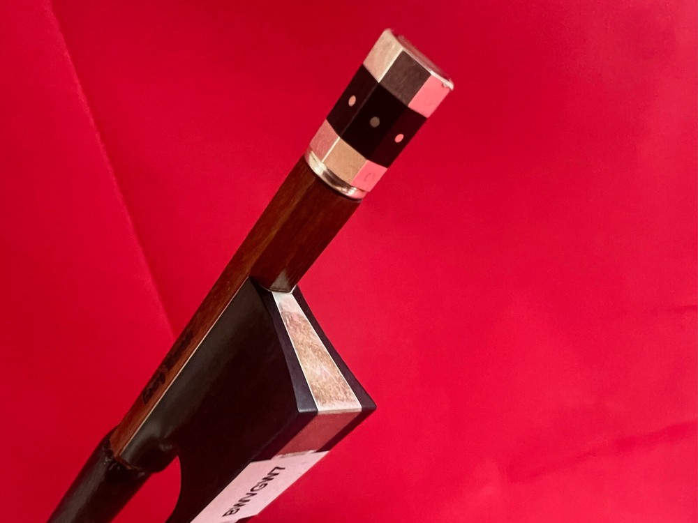 Georg Werner Pernambuco Master Violin Bow 4/4 SILVER Mount Round