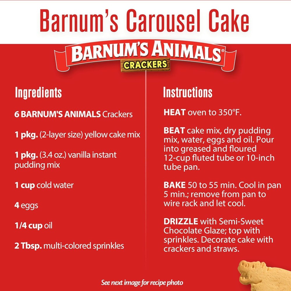 Barnum'S Original Animal Crackers, 12 - 2.13 Oz Boxes
