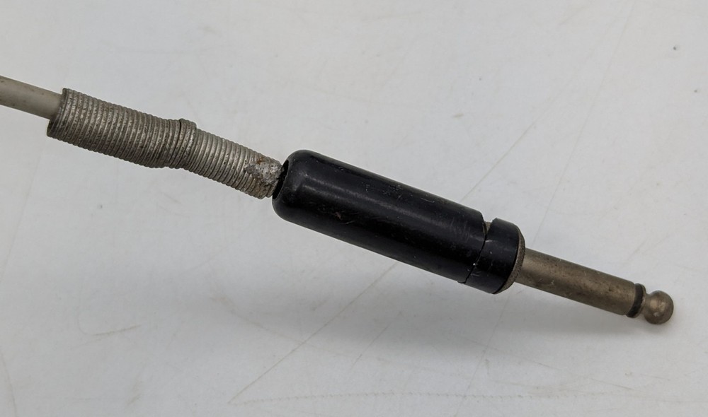 Vtg Shield M105 Bullet Harp Microphone - Untested