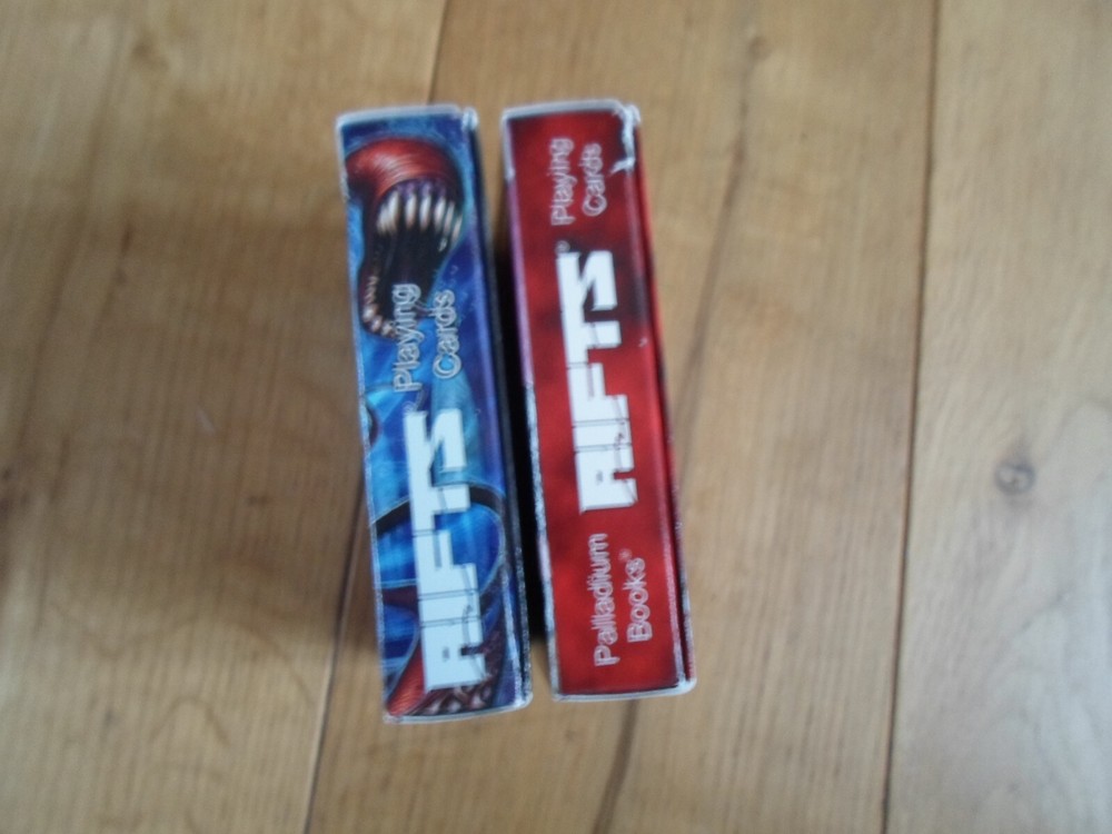 RARE RIFTS 2x Playing Card Sets (NEW)