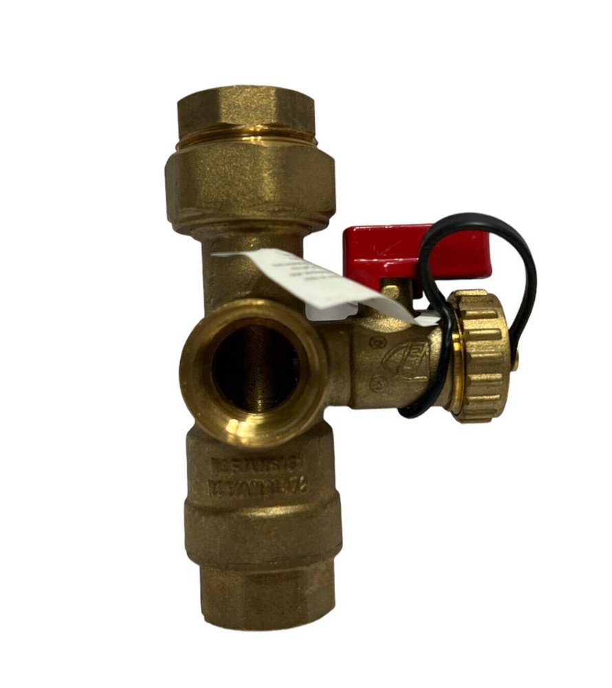 EASYFLEX 3/4" TANKLESS WATER HEATER BRASS VALVE 125 PSI Max 600 WOG