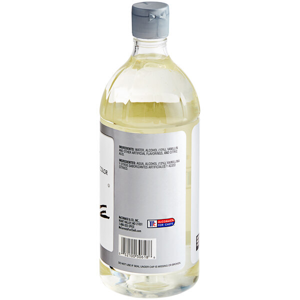 McCormick Culinary Clear Imitation Vanilla 32 fl. oz.