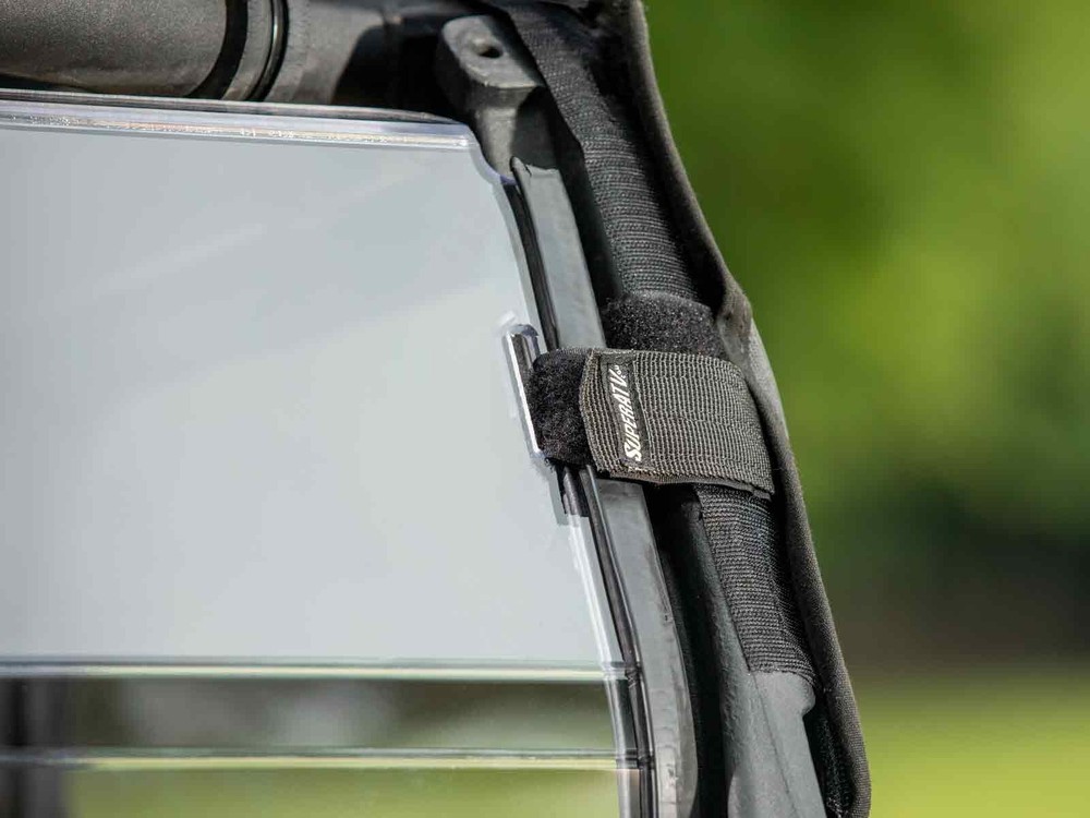 SuperATV Clear Rear Windshield for Can-Am Commander 700 / 1000 (2021+)