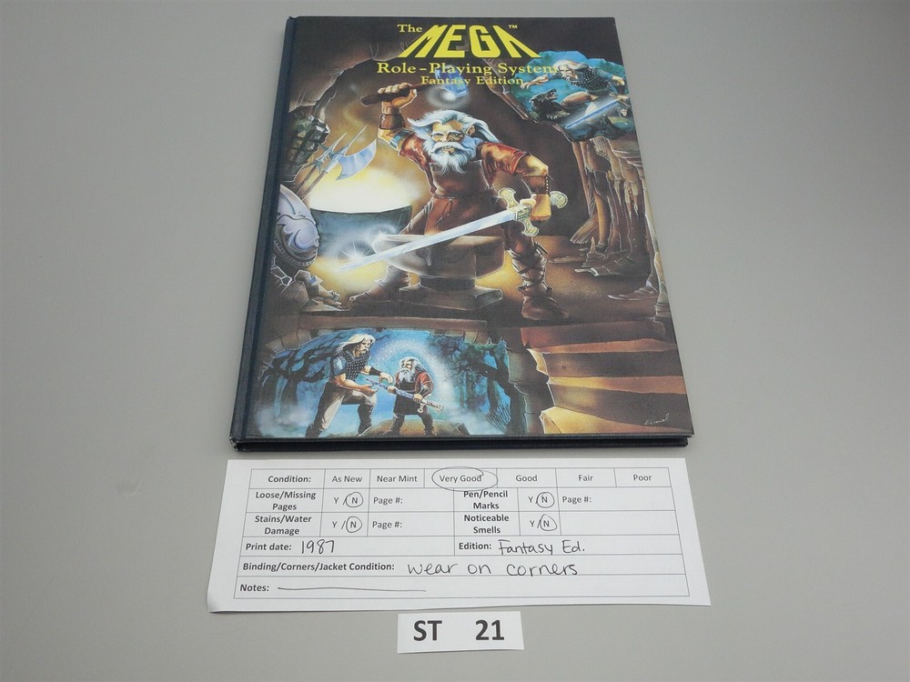 The MEGA Roleplaying System: Fantasy Edition