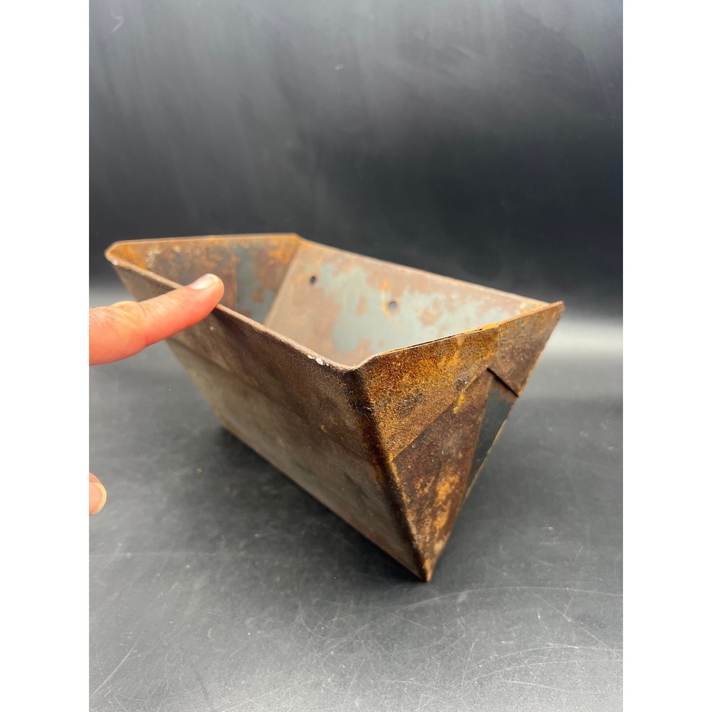 Rusty Crusty Planter for Inside or Outside Primitive Country
