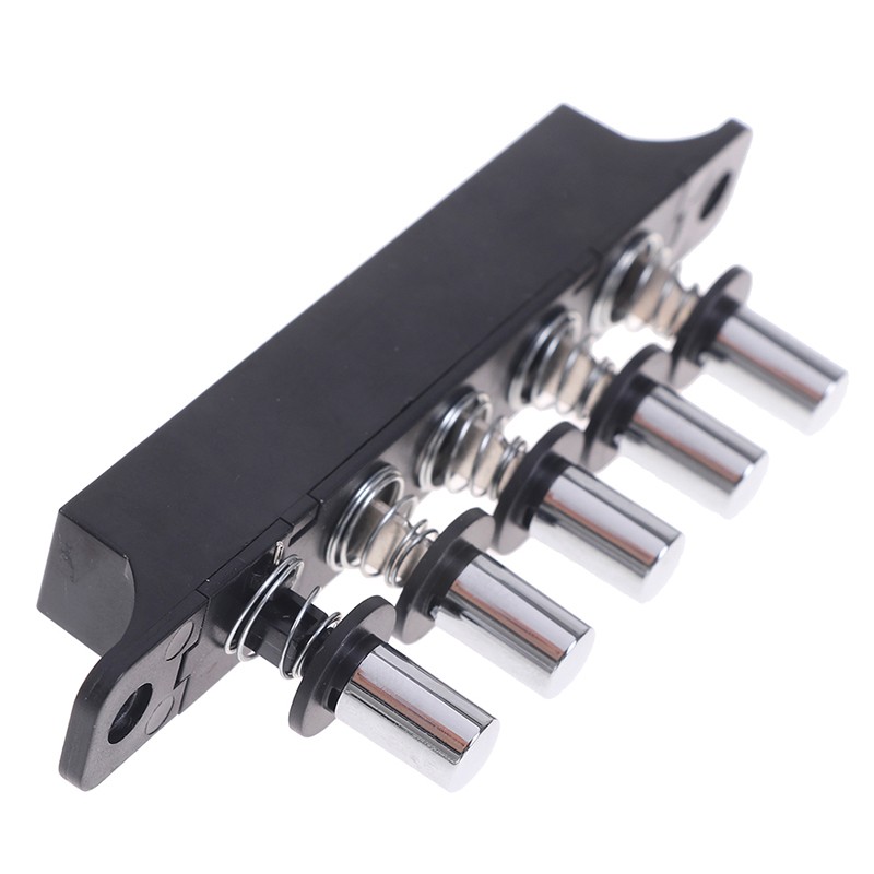 Five-position plug-in button switch for range hood five-position silver switch