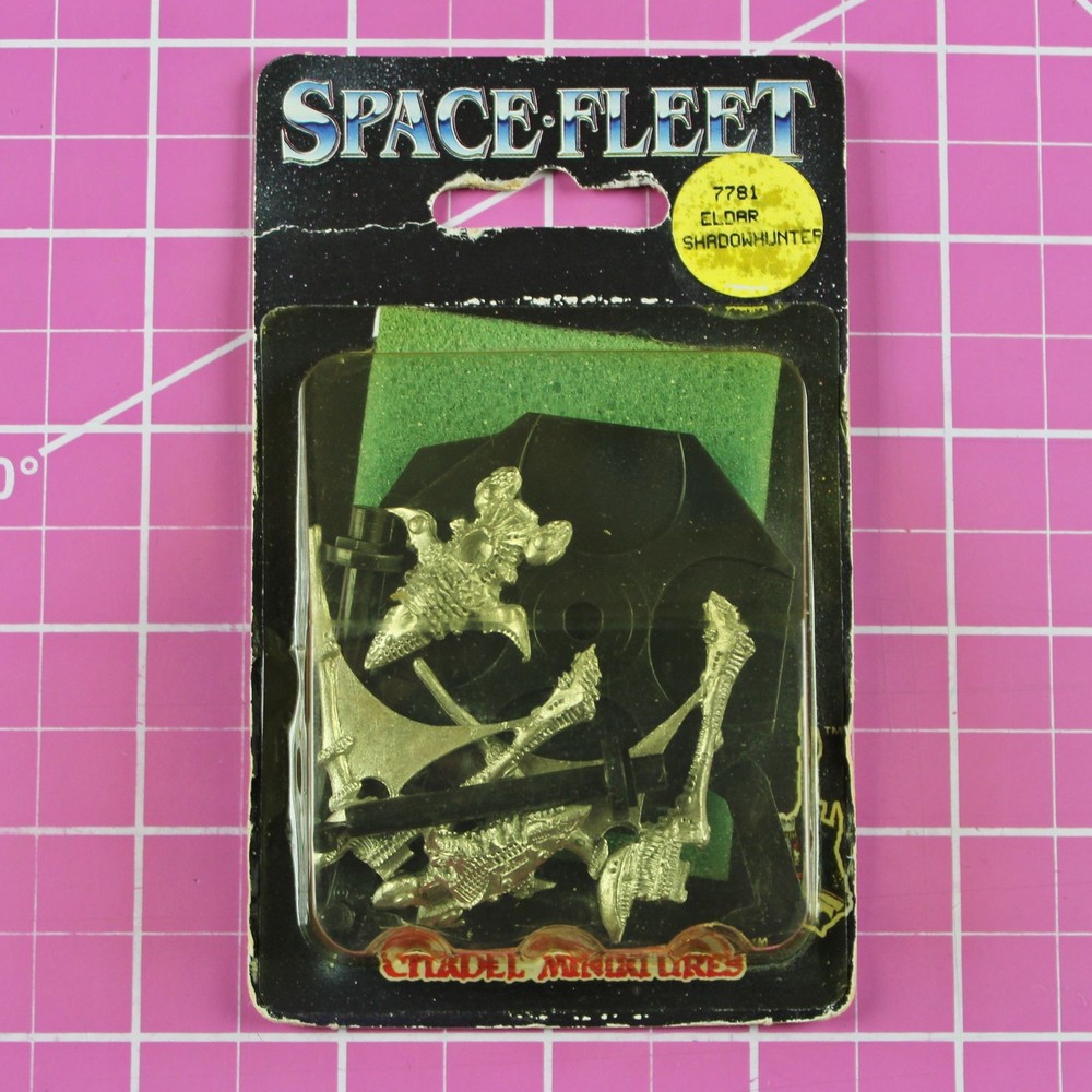 Space Fleet Eldar Shadowhunter NIB - Rare OOP Games Workshop Battlefleet Gothic