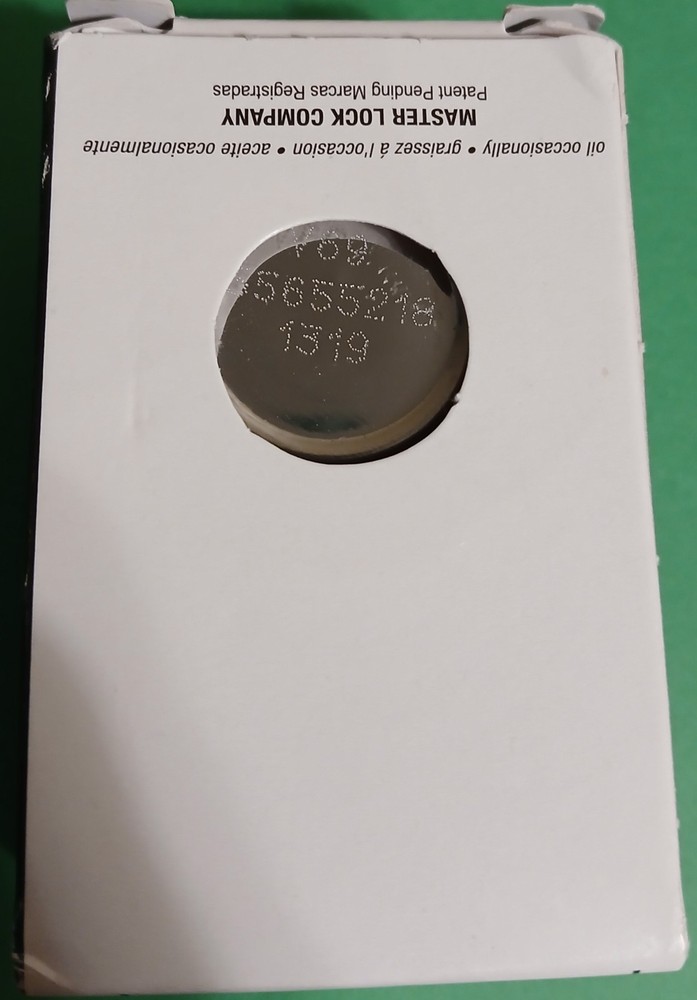 Master Lock 1525 Combination Padlocks Dial