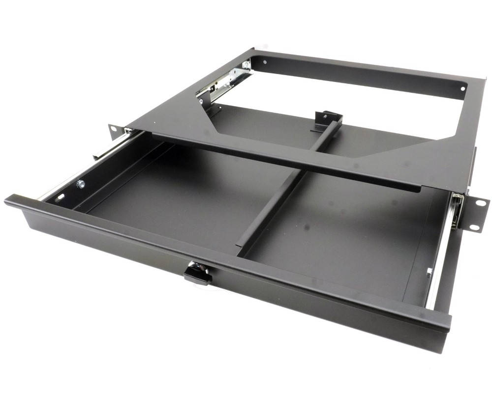 New MIddle Atlantic SS Locking Sliding Rack Mount Shelf